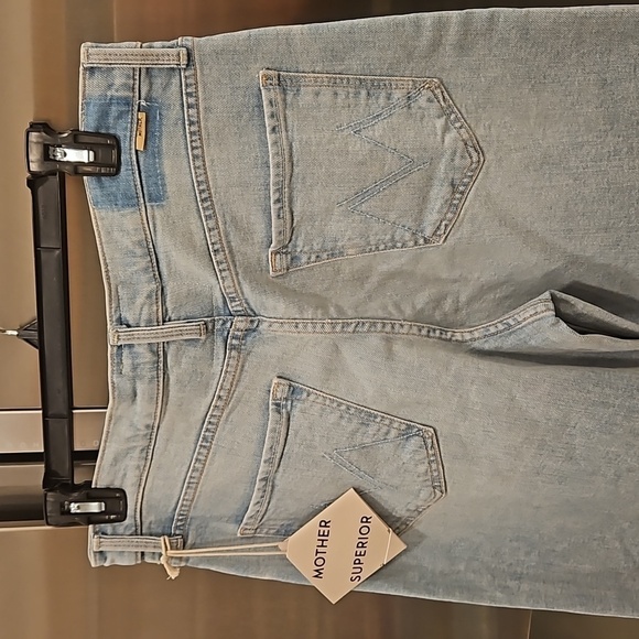 💕MOTHER SUPERIOR💕 High Waisted Spinner Skimp Jeans ~ Pre-Party 28 NWT - Picture 16 of 17
